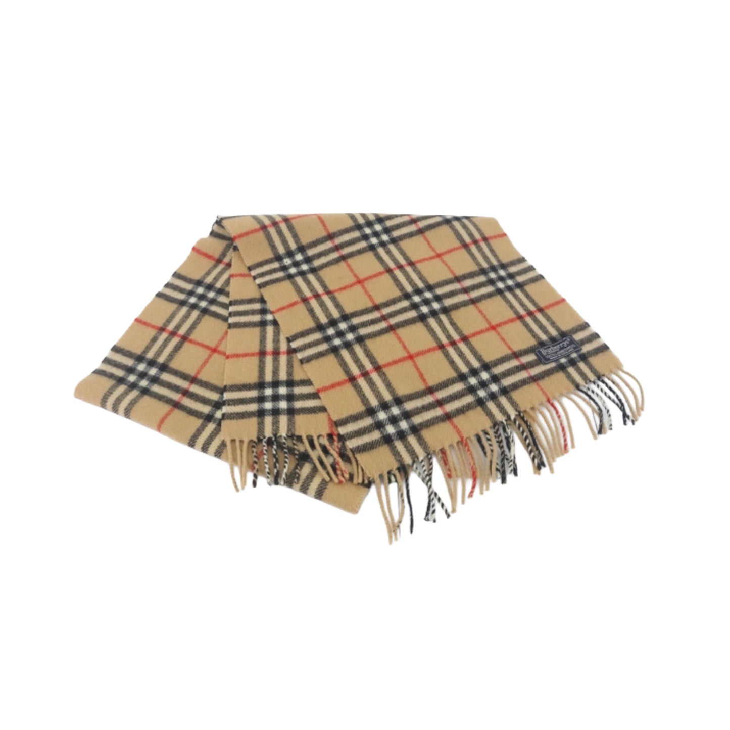Burberry Lambswool Classic Plaid Scarf