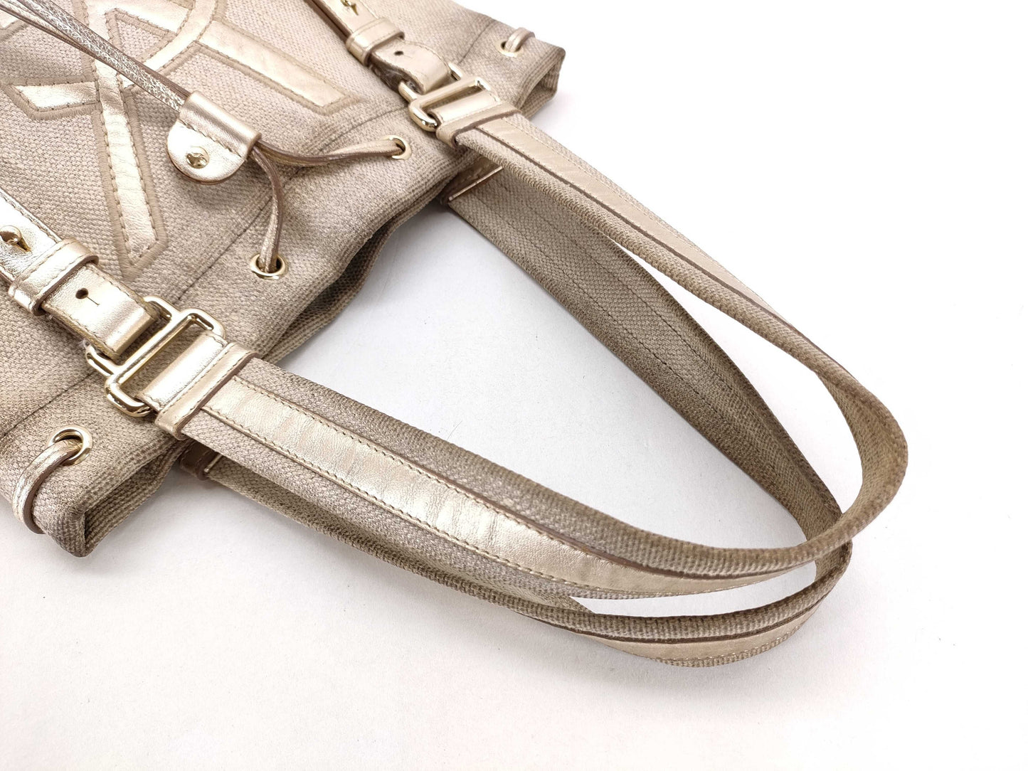 yves saint laurent rive gauche golden kahala tote