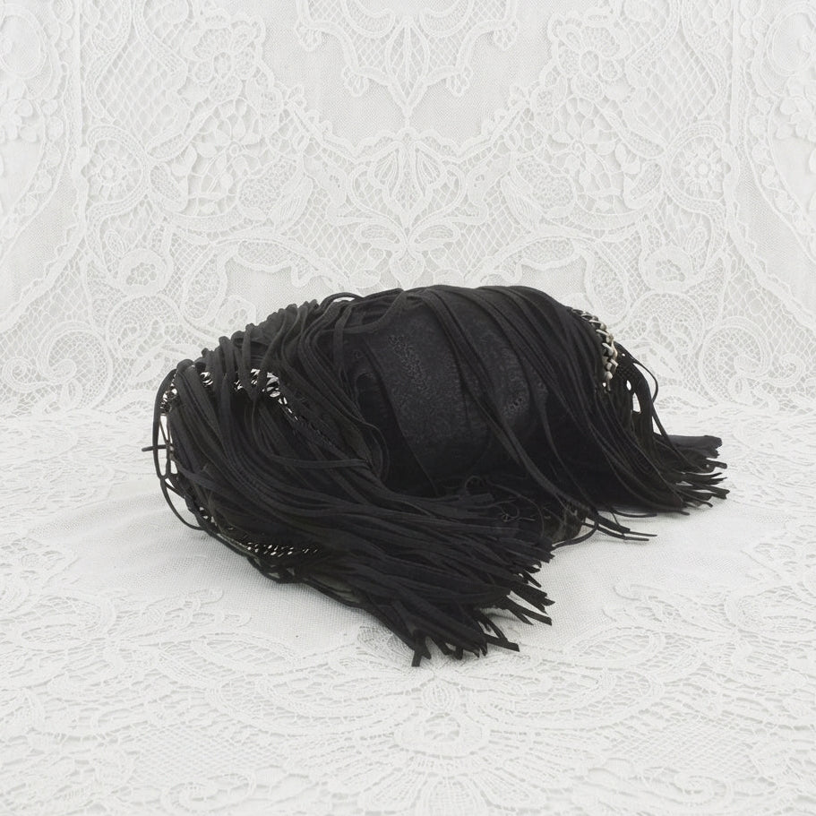 xovintage VINTAGE Stella McCartney Falabella Fringe Shaggy Deer Tote - Shopper Bags