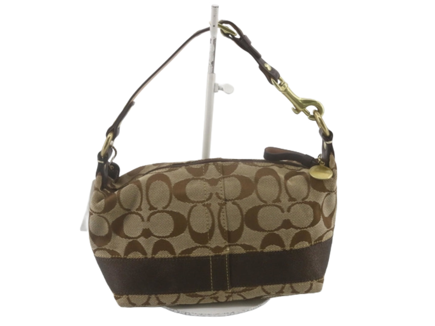 coach cute mini brown bag