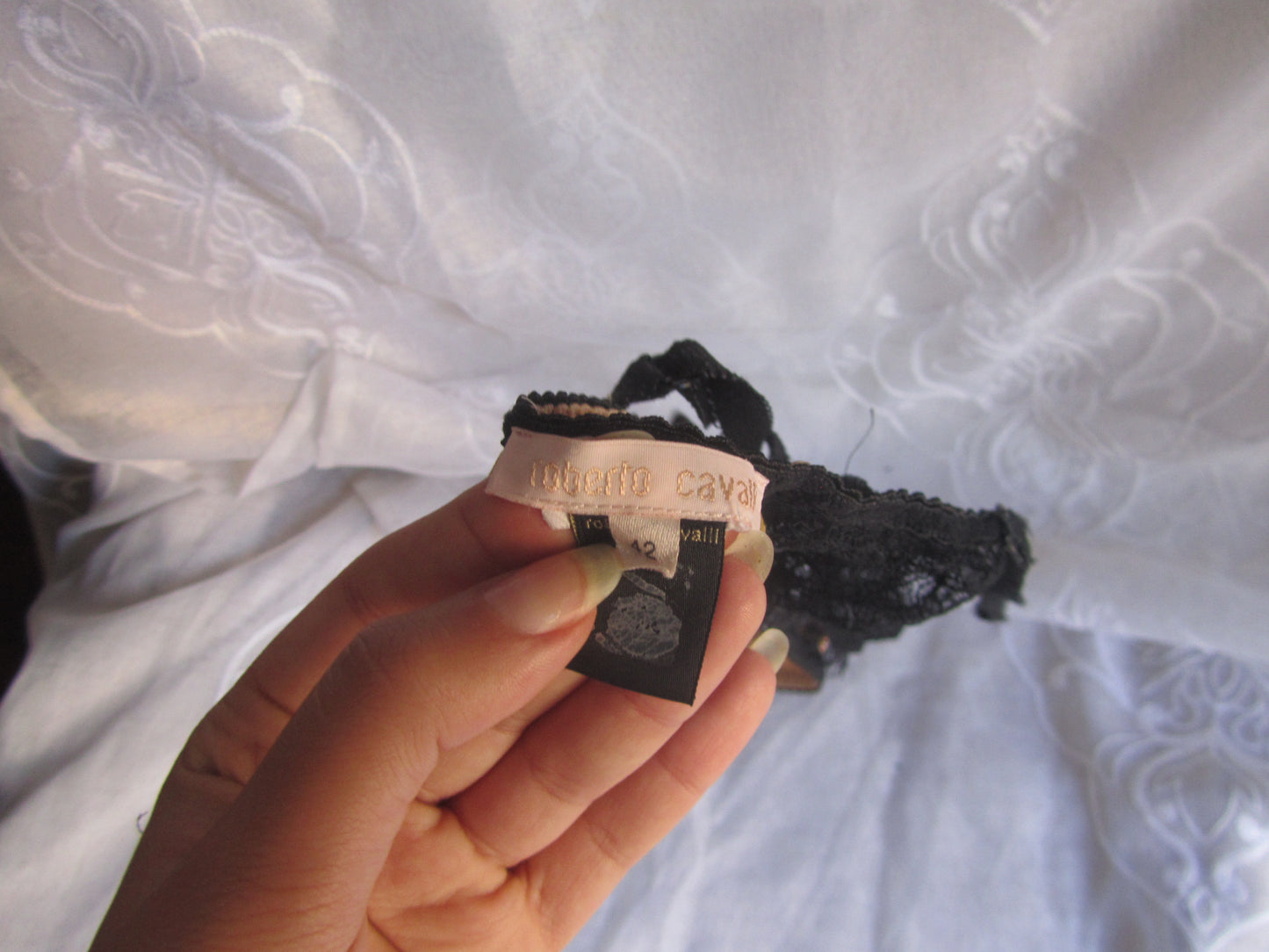 roberto cavalli vintage bralette lingerie top