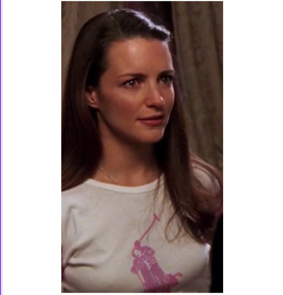 Ralph Lauren Iconic Pink Pony Tee in White