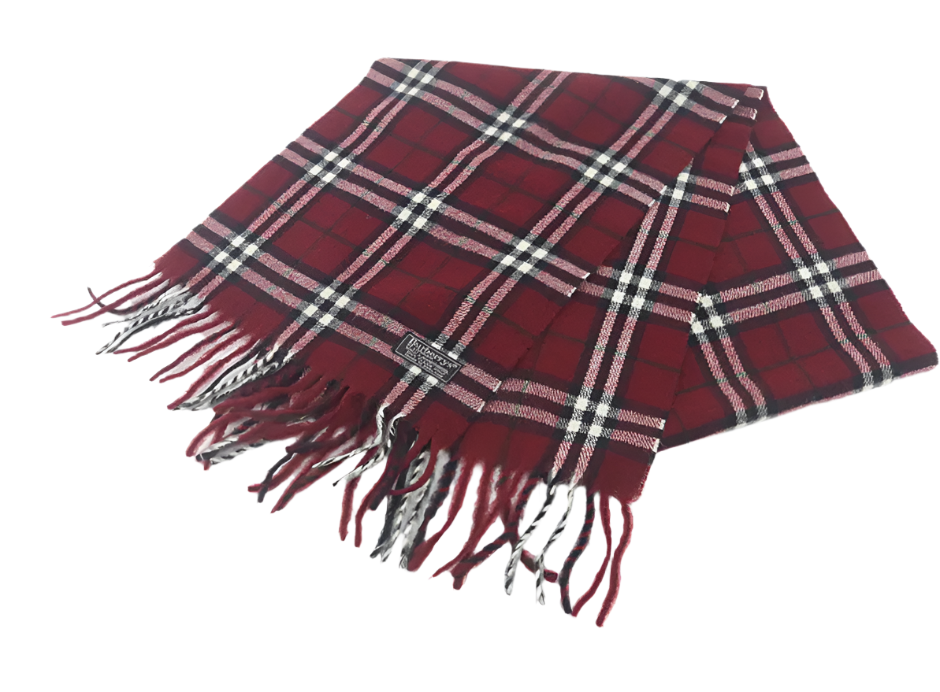 Burberry Lambswool Classic Plaid Scarf