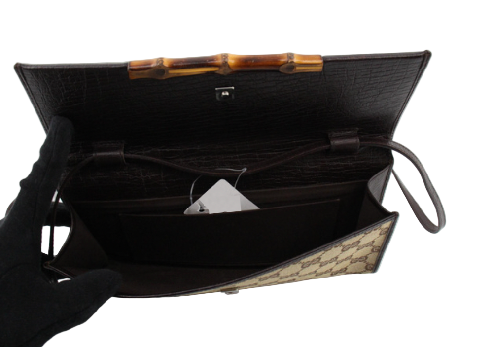 gucci by tom ford bamboo monogram bag