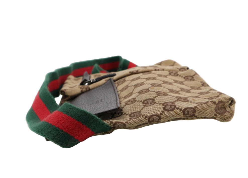 gucci sherry line monogram waist bag