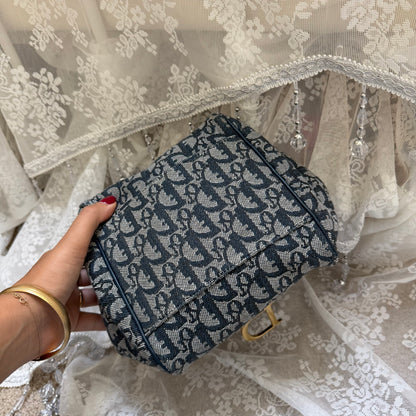 xovintage VINTAGE DIOR OBLIQUE D-BUCKLE 2000S BAG - Handbags