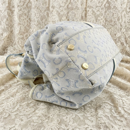 celine vintage lily c baby blue bag
