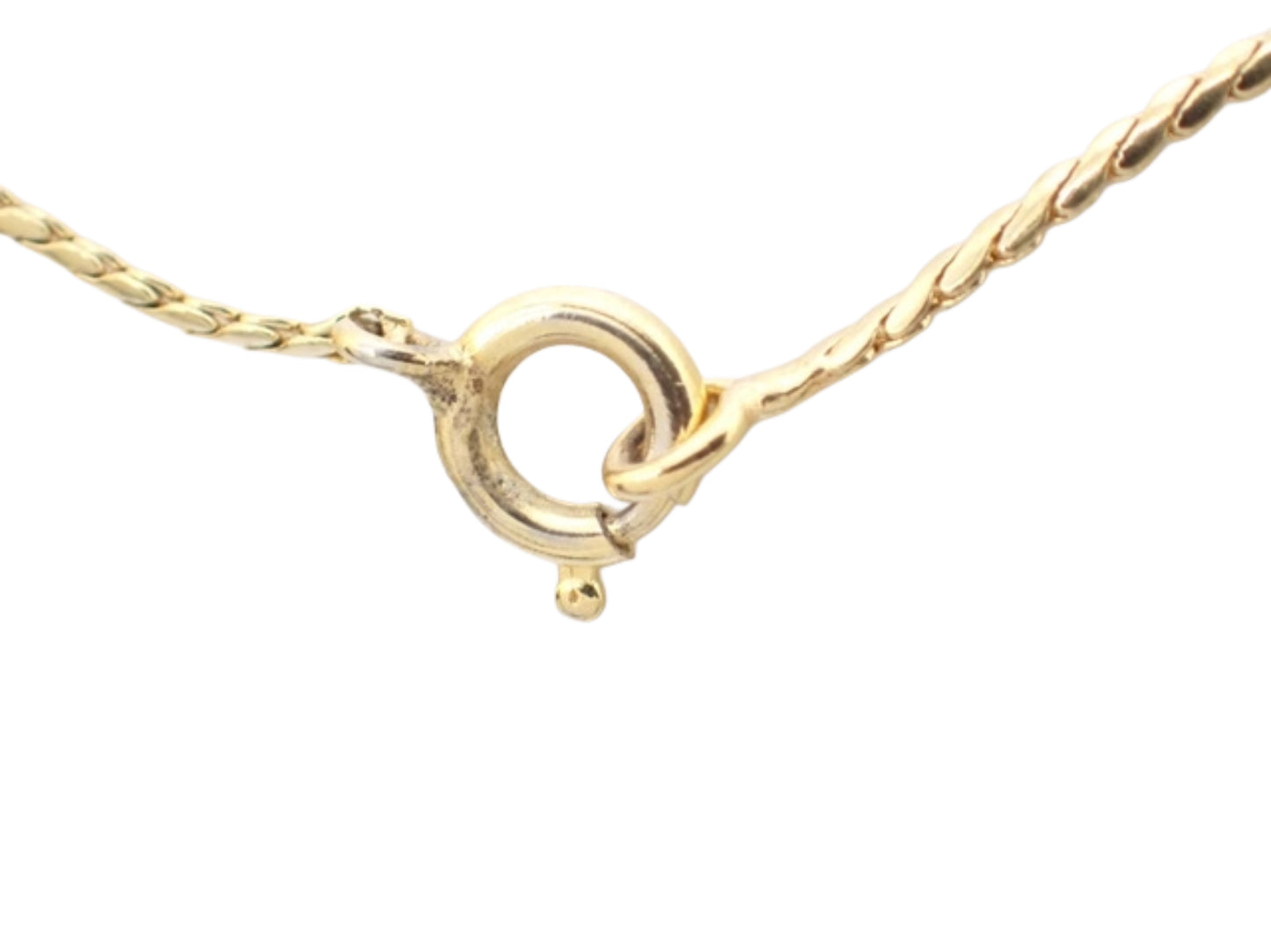 christian dior rhinestone heart bracelet