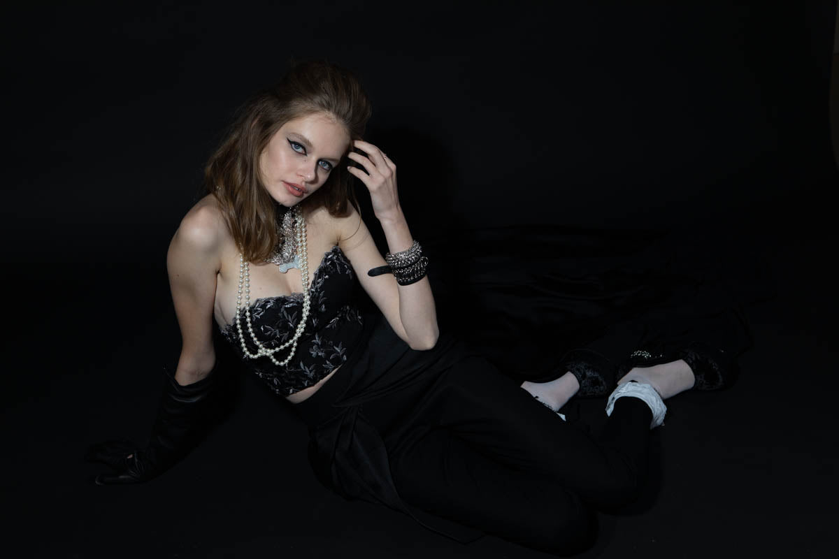 Floral Lace Bustier Corset Top