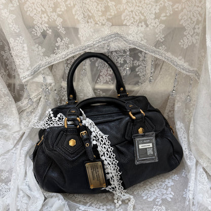 xovintage MARC BY MARC JACOBS BLACK VINTAGE CLASSIC Q GROOVEE BAG - Handbags