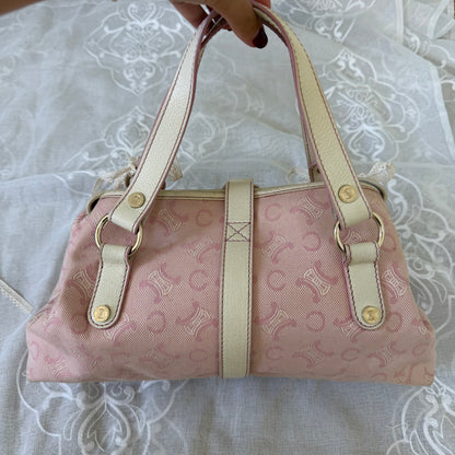 xovintage celine vintage lily c baby pink bag - Handbags