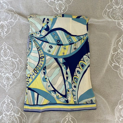 xovintage emilio pucci vintage knee length skirt - Skirts