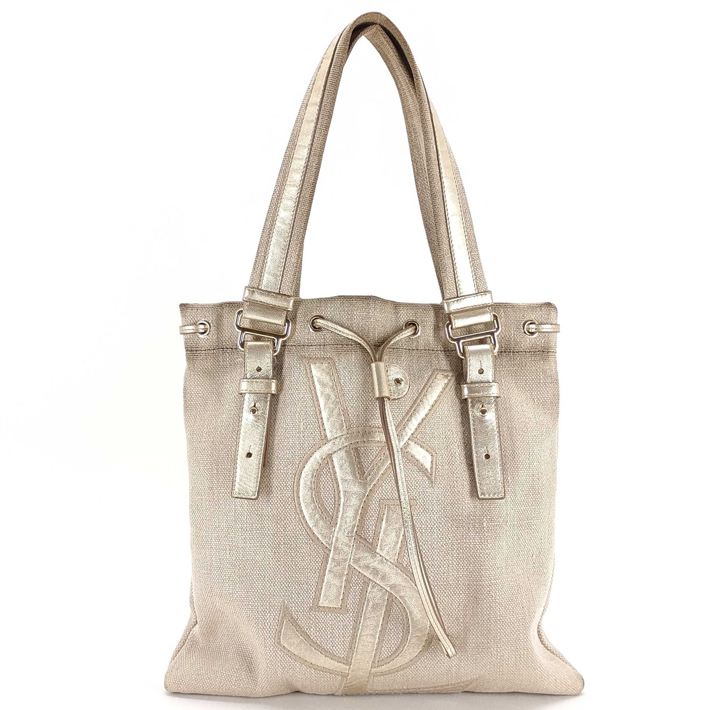 yves saint laurent rive gauche golden kahala tote