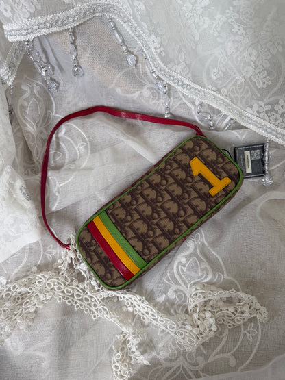 xovintage Christian Dior 2004 Rasta Diorissimo Shoulder Bag - Handbags