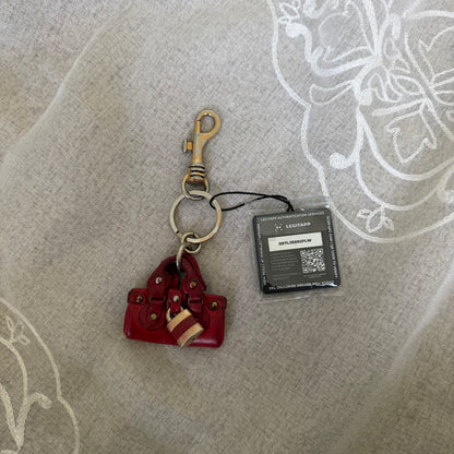 xovintage Chloé vintage 2000s keychain in red - Keychains