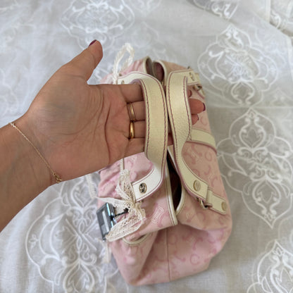 xovintage celine vintage lily c baby pink bag - Handbags