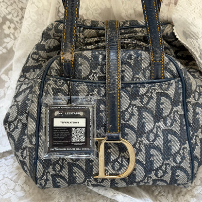 xovintage VINTAGE DIOR OBLIQUE D-BUCKLE 2000S BAG - Handbags