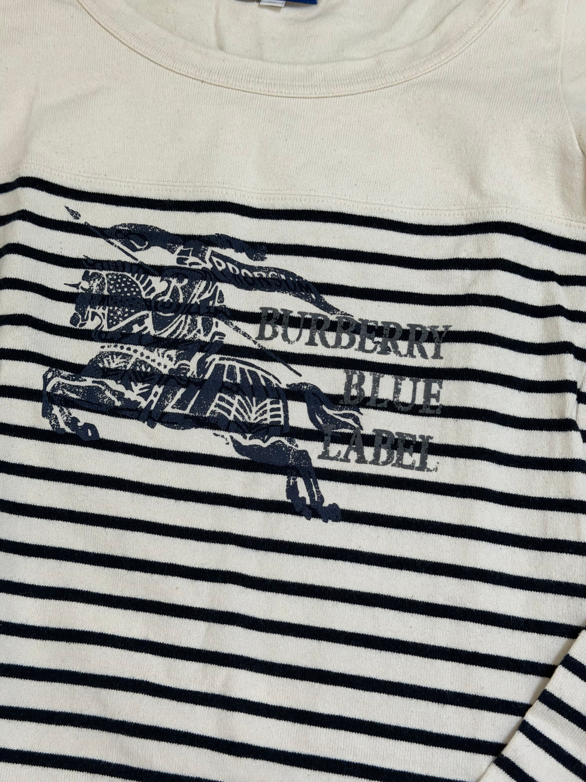 burberry blue label vintage cute striped mini dress (38, s)