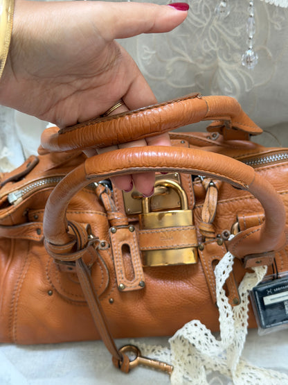 VINTAGE CHLOE PADDINGTON BAG IN TOFFEE