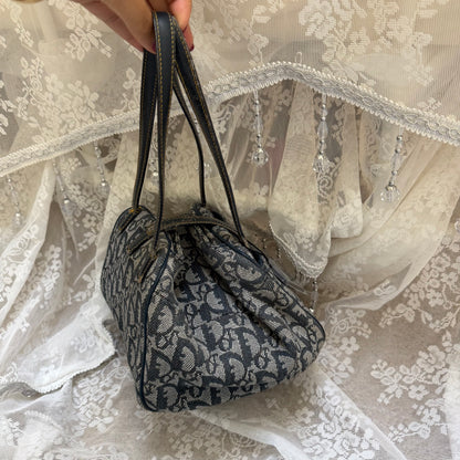 xovintage VINTAGE DIOR OBLIQUE D-BUCKLE 2000S BAG - Handbags