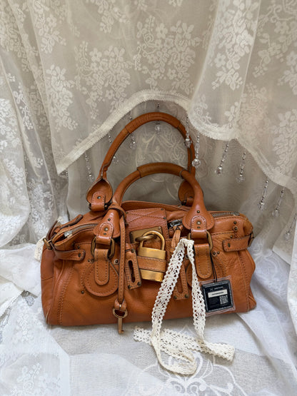 VINTAGE CHLOE PADDINGTON BAG IN TOFFEE