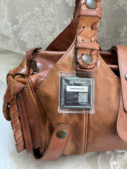 CHLOE VINTAGE SILVERADO BAG IN BROWN