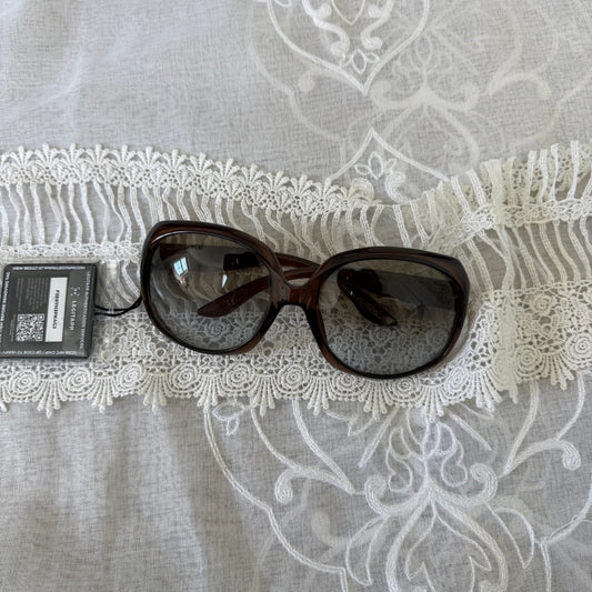 xovintage Dior Brown Vintage 2000s Oversized Sunglasses - Sunglasses