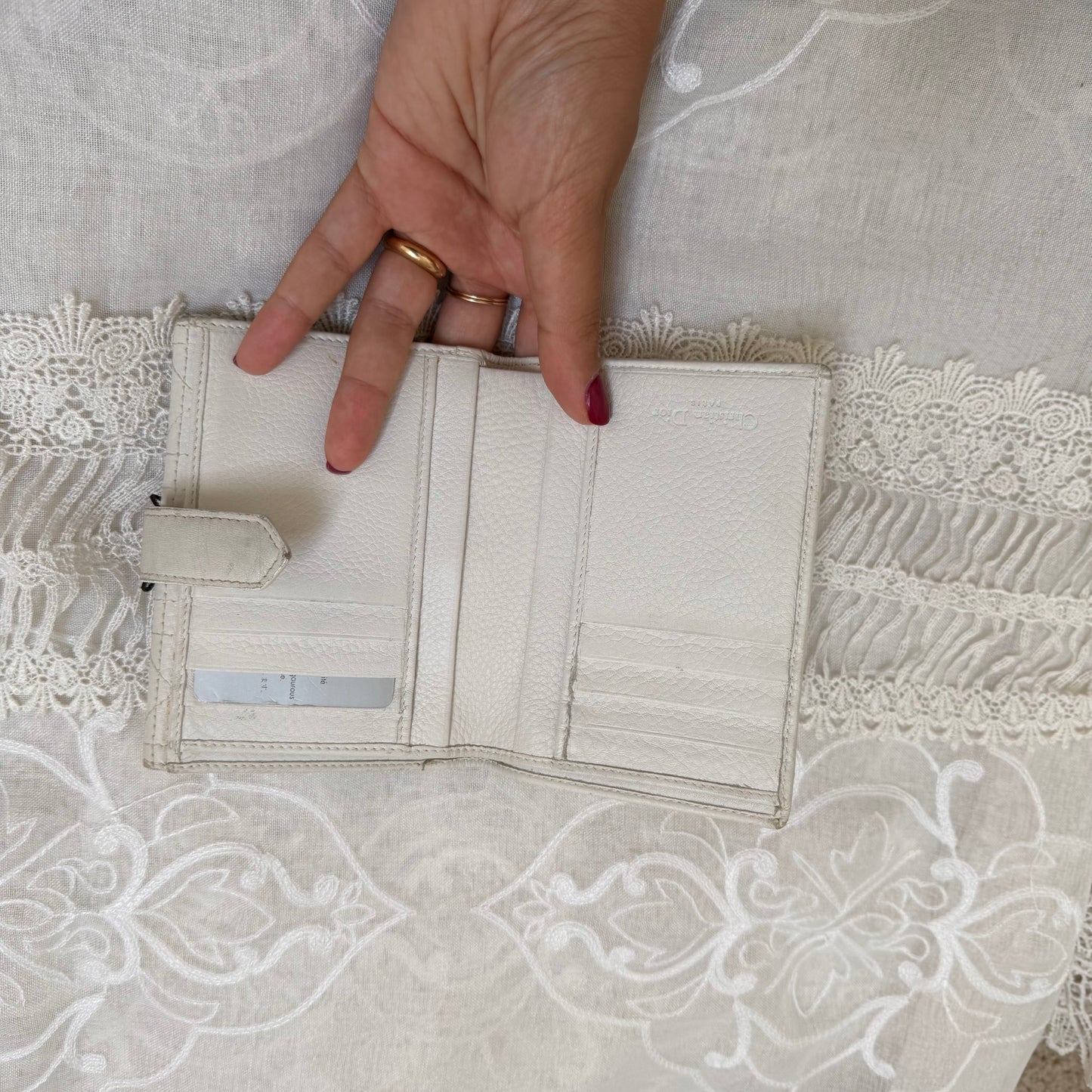 xovintage dior vintage cannage wallet - Uncategorized