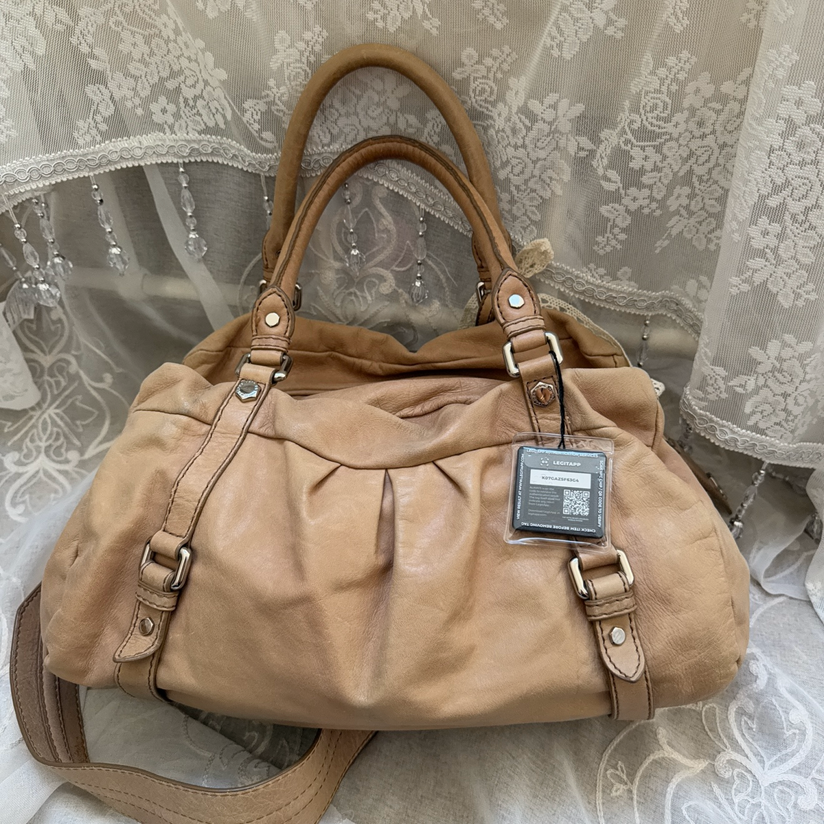 VINTAGE MARC BY MARC JACOBS BEIGE CLASSIC Q BAG