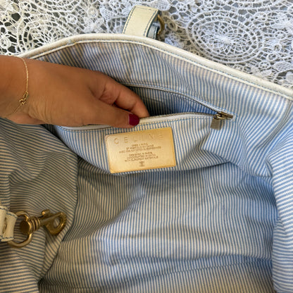 xovintage celine large vintage lily c baby blue bag - Handbags