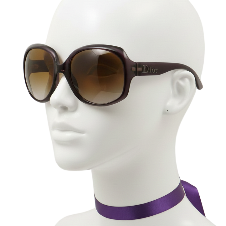 Christian Dior Purple Vintage 2000s Sunglasses