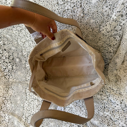 xovintage chanel travel line beige 2000s shoulder bag - Shoulder Bags