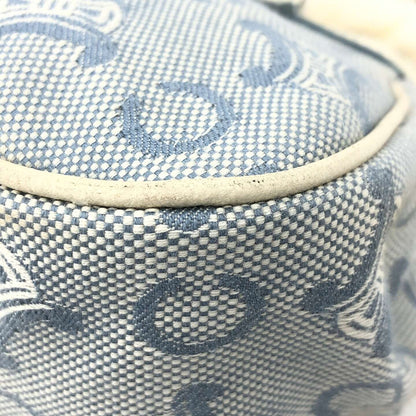 xovintage celine rare vintage fur-detailed lily c baby blue bag - Handbags