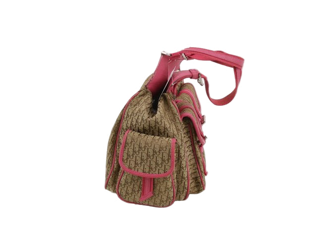 christian dior by galliano pink diorissimo street chic shoulder bag