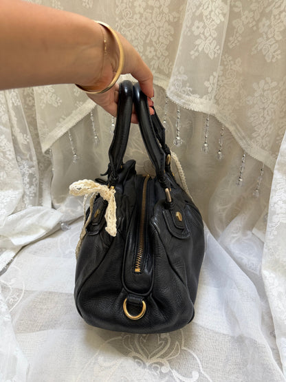 MARC BY MARC JACOBS BLACK VINTAGE CLASSIC Q GROOVEE BAG