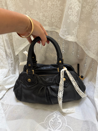 MARC BY MARC JACOBS BLACK VINTAGE CLASSIC Q GROOVEE BAG
