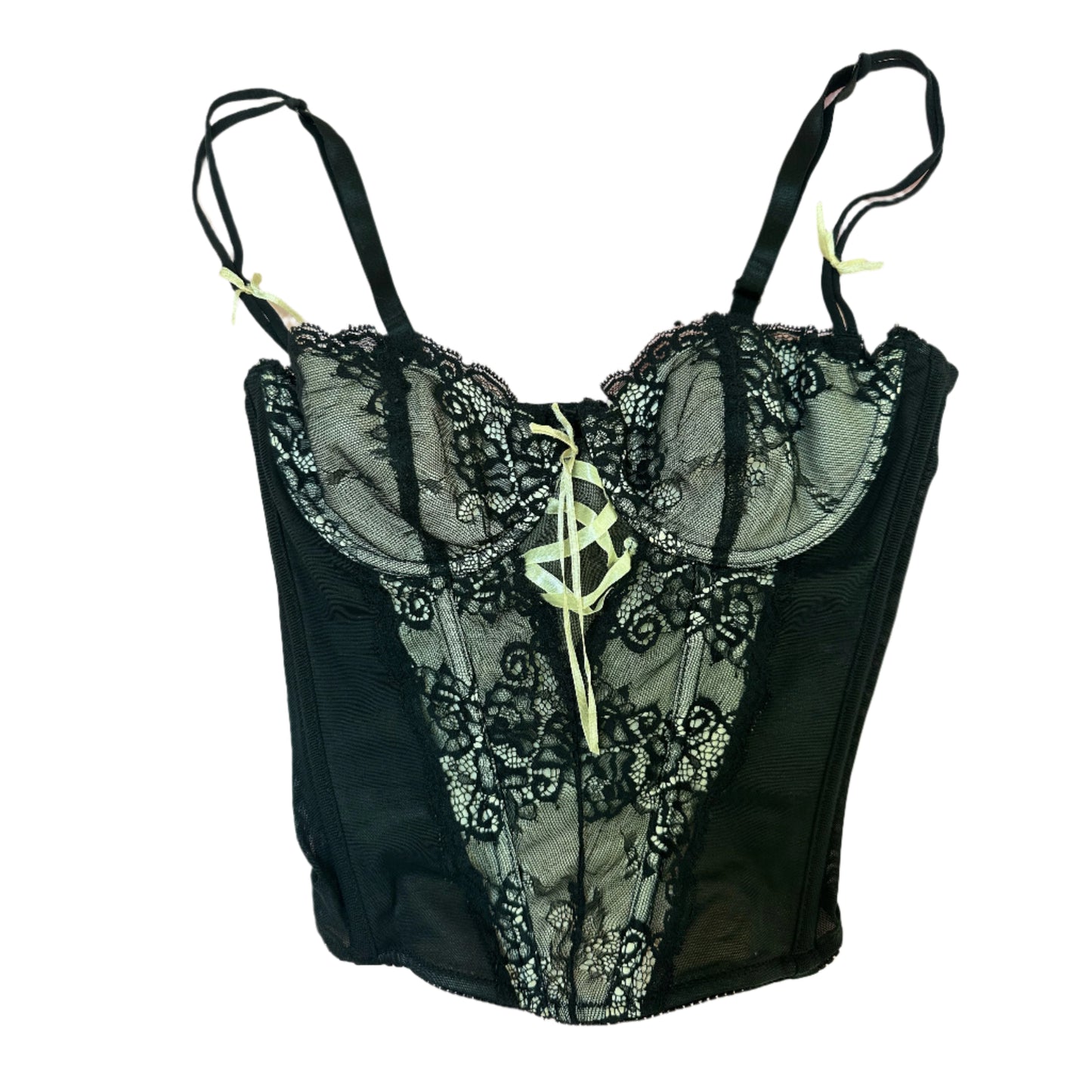 vintage lace bustier