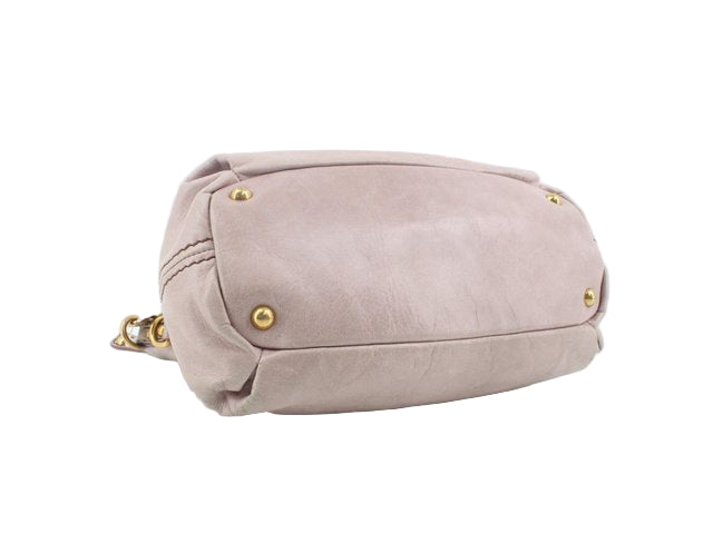 Miu Miu Vintage Heart Charm Pink Bag