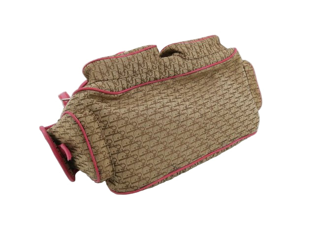 christian dior by galliano pink diorissimo street chic shoulder bag