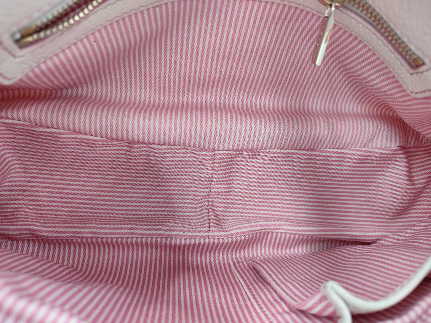celine rare vintage fur-detailed lily c pompom pink bag + dust bag