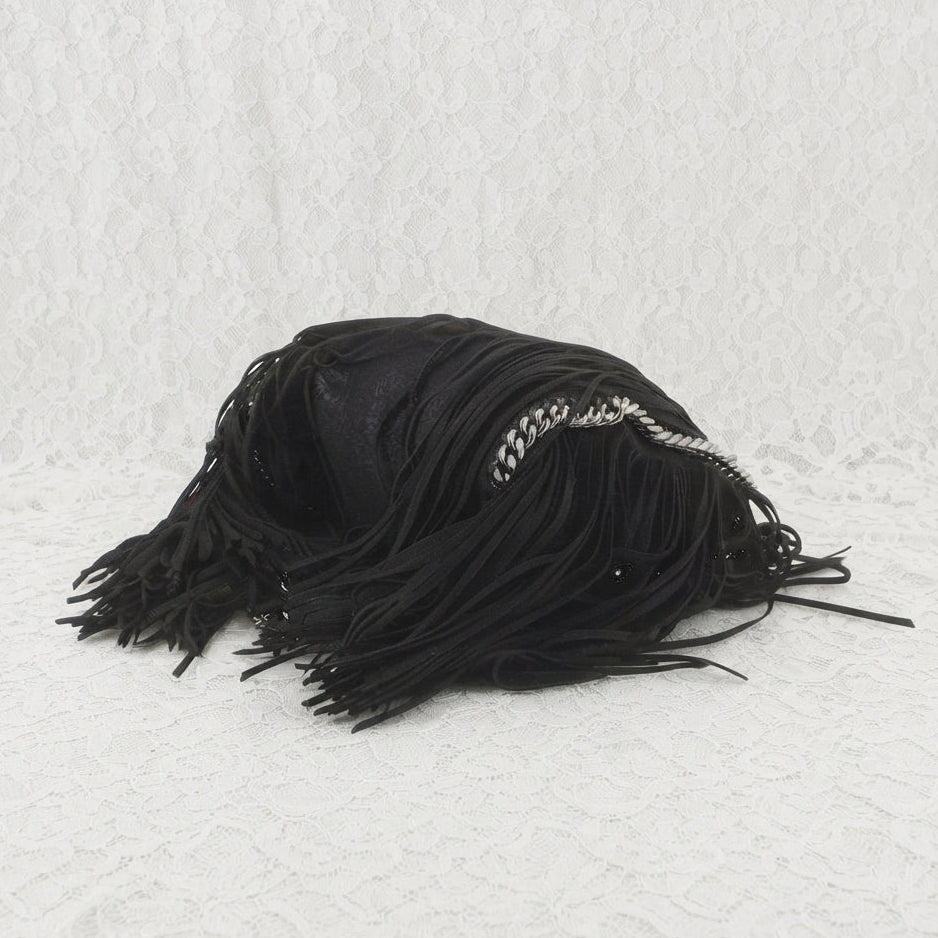 xovintage VINTAGE Stella McCartney Falabella Fringe Shaggy Deer Tote - Shopper Bags