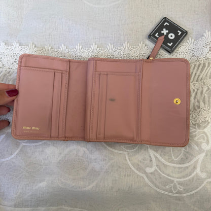 xovintage miu miu girly leather vintage wallet - Wallets