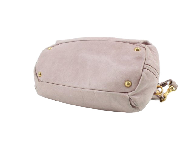 Miu Miu Vintage Heart Charm Pink Bag