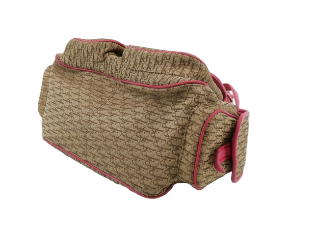 christian dior by galliano pink diorissimo street chic shoulder bag