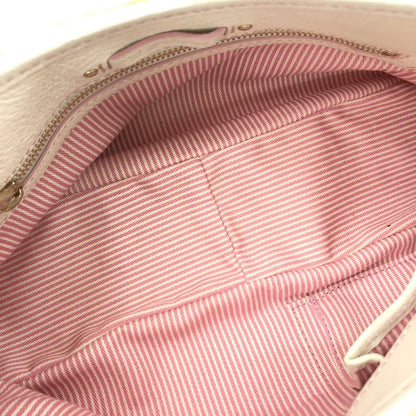 xovintage celine rare vintage fur-detailed pompom lily c pink bag - Handbags