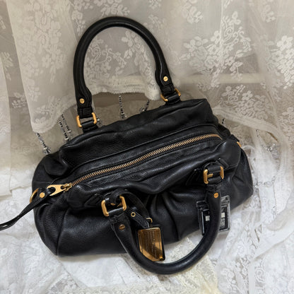MARC BY MARC JACOBS BLACK VINTAGE CLASSIC Q GROOVEE BAG