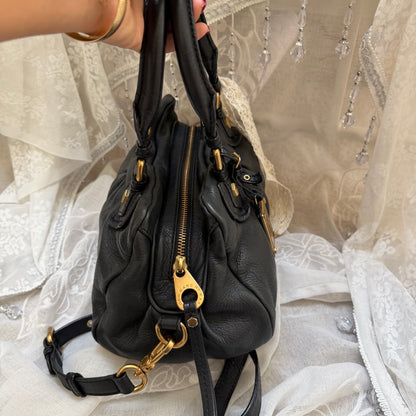 xovintage MARC BY MARC JACOBS BLACK VINTAGE CLASSIC Q BAG - Handbags