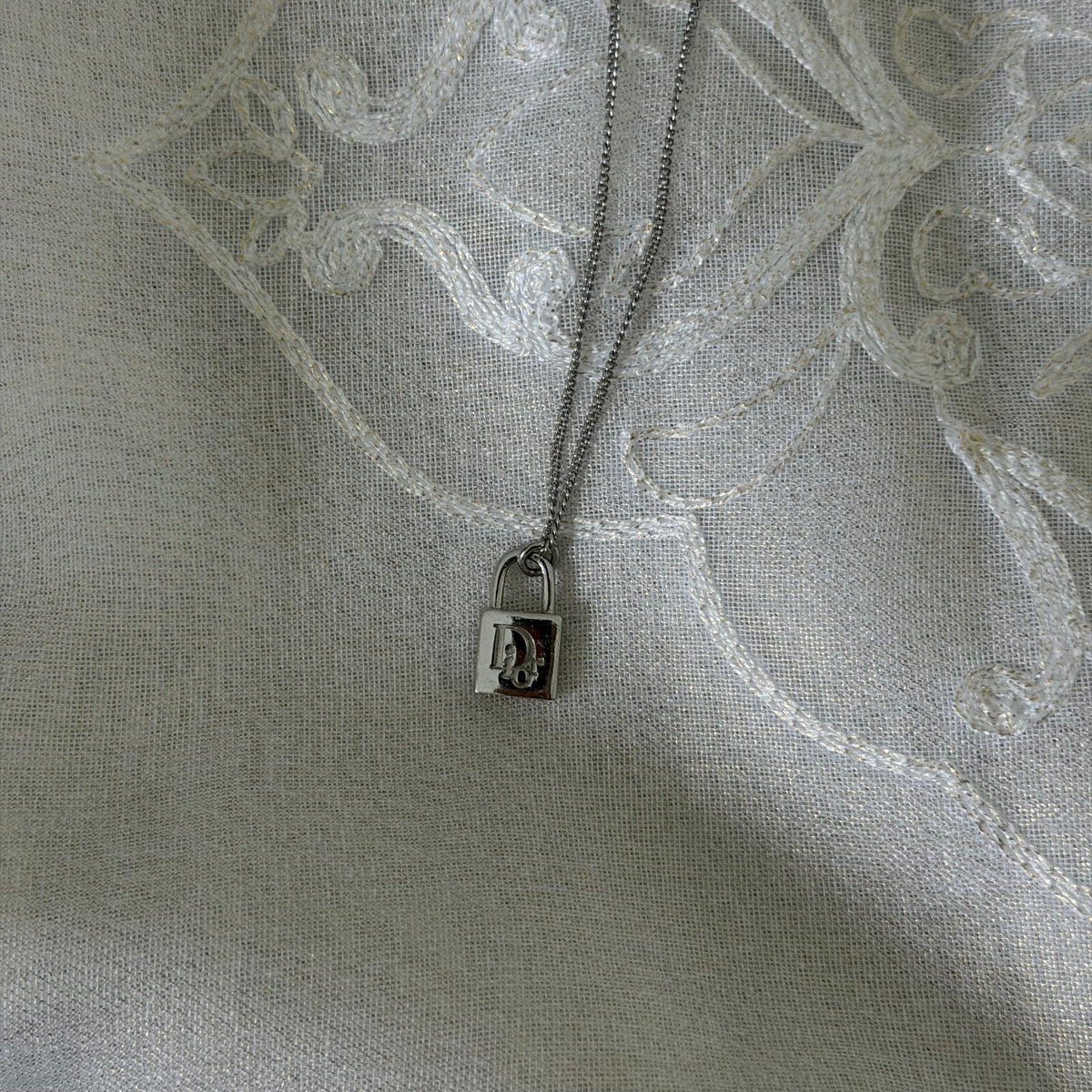 xovintage Dior vintage padlock necklace - Necklaces