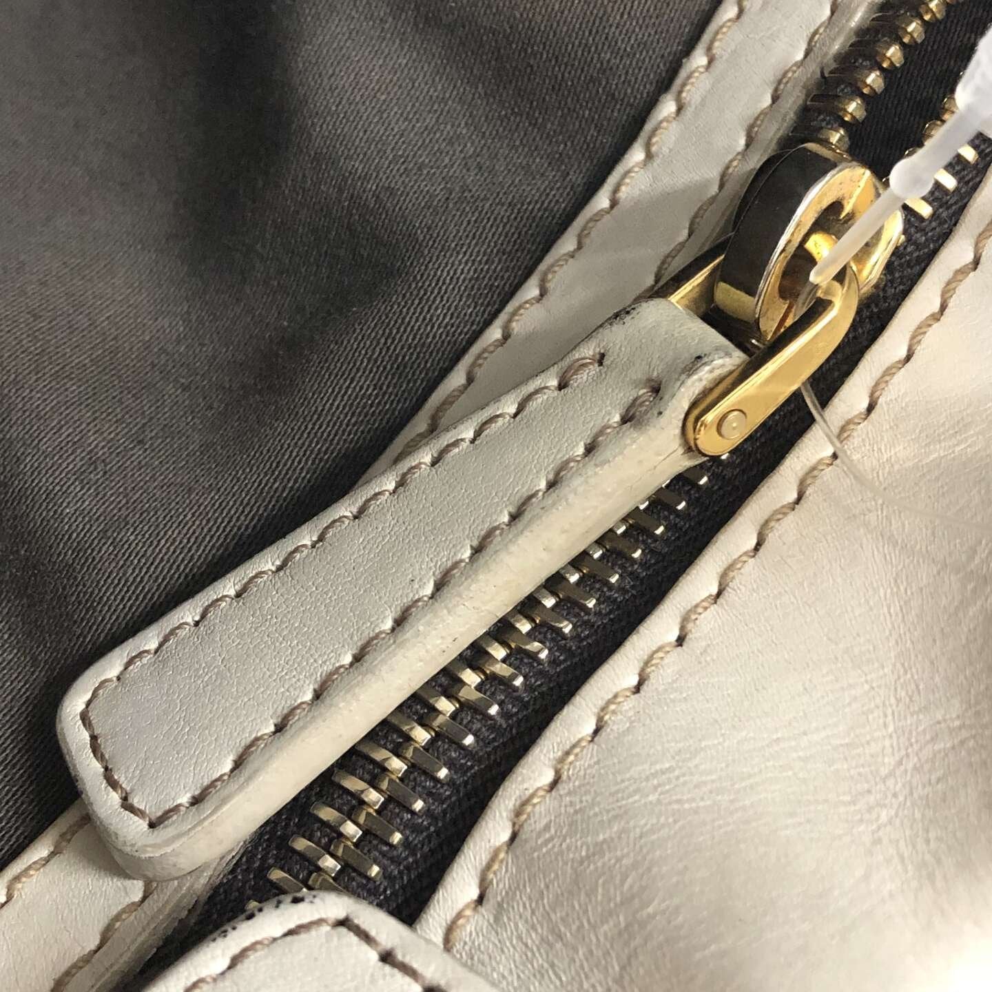 miu miu vintage ivory vitello bag