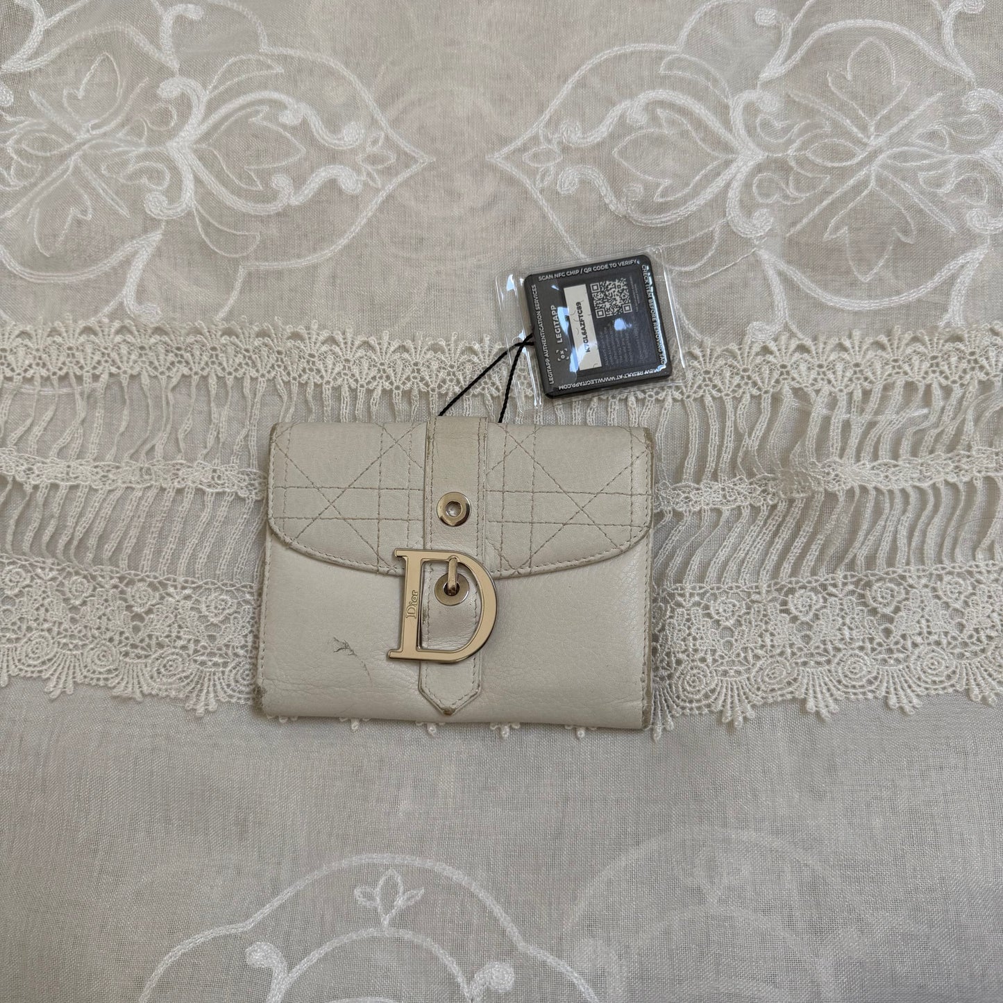 xovintage dior vintage cannage wallet - Uncategorized